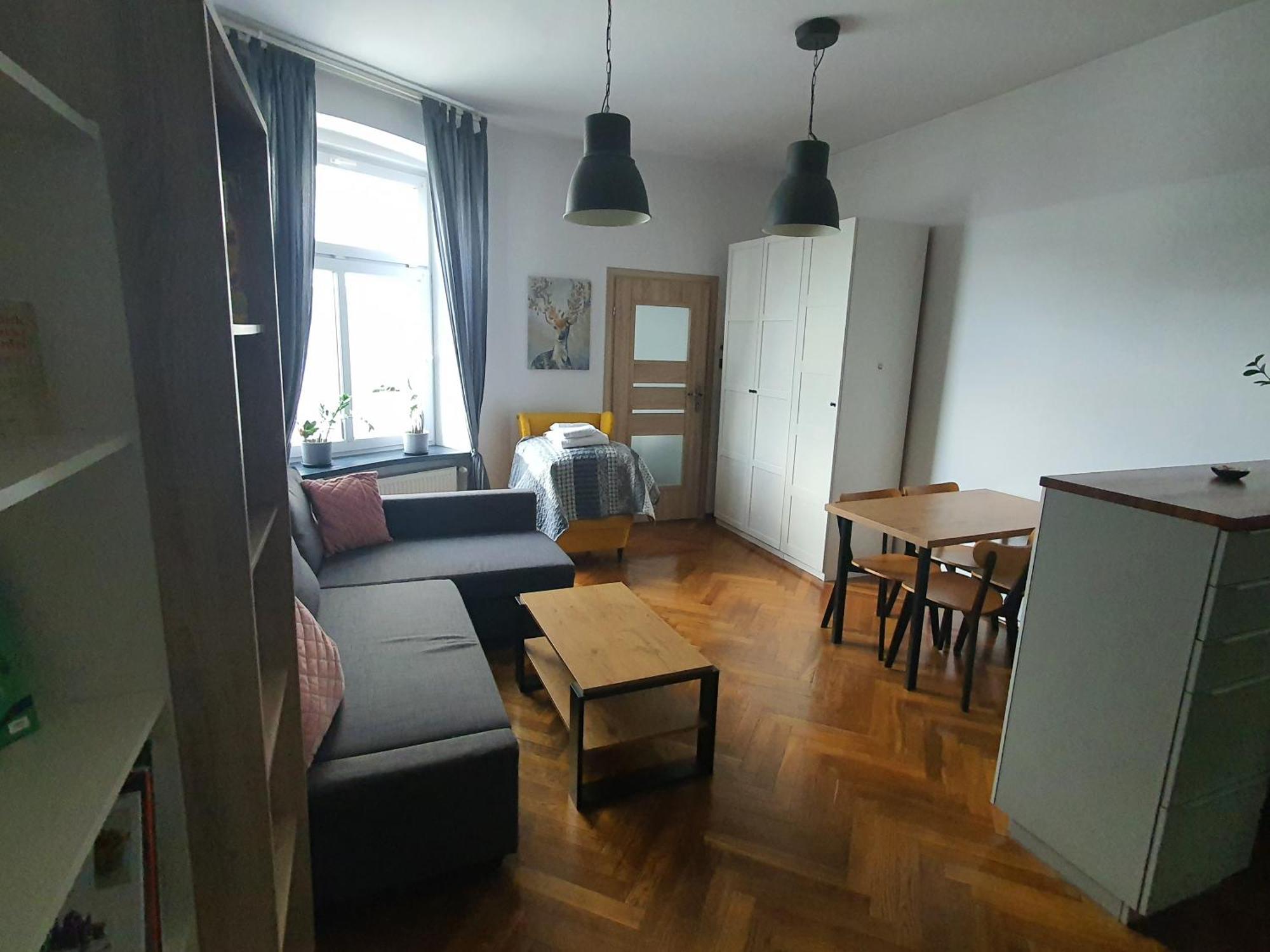 Przy Szkole Filmowej, Darmowy Parking Apartament